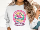 Flamingo Bocce Club Sweatshirt thumbnail 3