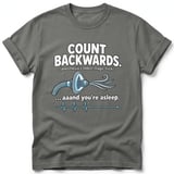 Count Backwards Anesthesia Tee thumbnail 8