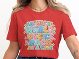 School Nurse T-Shirt: World Ice Pack Design, Retro Font, Medical Humor thumbnail 6