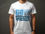 Bike Life No Apologies | Bike Life Shirt thumbnail 2