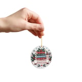 Teacher Christmas Ornament, Teaching Hearts Shaping Futures Holiday Decor, Cute Educator Appreciation Gift, Festive Bookish Tree Ornaments thumbnail 8