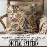 Whimsical Forest Forage Digital Design Size Bundle Png thumbnail 5