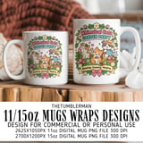 Whimsical Cats Garden Party Digital Wrap thumbnail 1