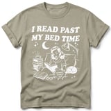 I Read Past My Bedtime Tee thumbnail 17