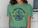Marching Band Pass Out Graphic Tee thumbnail 8