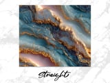 20 oz Skinny Tumbler Wrap Sublimation Design, Marble Stone Look, Gold Veins, Straight and Tapered Wrap png, Instant Download Digital thumbnail 3