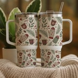 Hygge Holiday Seamless Digital Pattern Size Bundle Png thumbnail 9