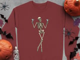 Dancing Martini Skeleton Print thumbnail 11