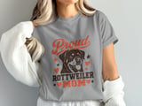 Proud Rottweiler Mom Tee thumbnail 7