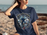 United States Coast Guard T-Shirt, Semper Paratus Shirt, USCG Emblem Tee, Patriotic Military Veteran Gift, Nautical Navy Style Graphic thumbnail 8