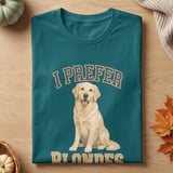 I Prefer Blondes Dog Tee thumbnail 8