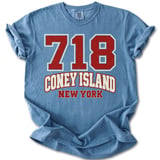 718 Coney Island NY Tee thumbnail 6