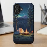 Cozy Night Campsite MagSafe® Phone Case thumbnail 6