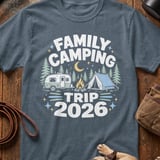Family Camping Trip 2026 T-Shirt thumbnail 3