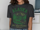 Alaska The Last Frontier Moose Graphic Tee thumbnail 13