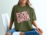 F*CK CANCER Daisy Graphic T-Shirt thumbnail 2