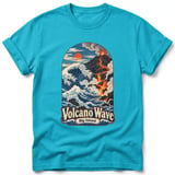 Volcano Wave ~ Comfort Colors Premium Tee thumbnail 5