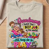 Grandmoms Best Job Tee thumbnail 3
