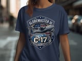 C-17 Globemaster III Air Mobility Command T-Shirt, USAF Veteran Gift, Military Aviation Tee, Patriotic Air Force Shirt for Him thumbnail 6