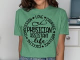 Physician Assistant Life Circle Graphic Tee thumbnail 8