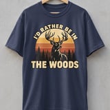 I'd Rather Be In The Woods Tee thumbnail 4