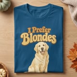 I Prefer Blondes Tee thumbnail 7