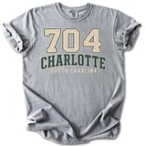 704 Charlotte North Carolina Tee thumbnail 2