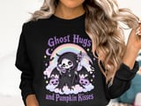 Ghost Hugs and Pumpkin Kisses Tee thumbnail 13