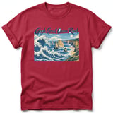 Gogh Great Ocean Road ~ Comfort Colors Premium Tee thumbnail 2