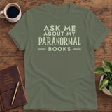 Ask Me About My Paranormal Books Softstyle Tee thumbnail 8