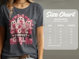 Faux Patchwork Ghouls Support Girls Tee thumbnail 18