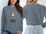 Proud Pit Bull Mom Long Sleeve Tee thumbnail 5