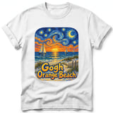 Gogh Orange Beach ~ Comfort Colors Premium Tee thumbnail 9
