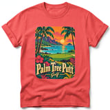 Palm Tree Putt ~ Comfort Colors Premium Tee thumbnail 3