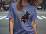 Adulting Is Hard Tattoo T Shirt, National Tattoo Day Shirt, Tattoo Machine Heart Tee, Funny Tattoo Lover Gift, Tattoo Artist Apparel thumbnail 8