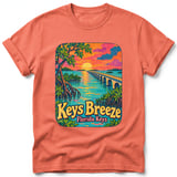 Keys Breeze ~ Comfort Colors Premium Tee thumbnail 4