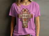 God Is Good Quilted Cross Tee thumbnail 8