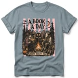 A Book A Day Keeps Reality Away Tee thumbnail 30