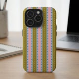 Retro Scallop Stripe MagSafe® Phone Case thumbnail 2