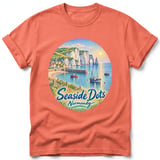 Seaside Dots ~ Comfort Colors Premium Tee thumbnail 4
