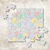 Balloon Digital Pattern, Party Balloons, Star Balloons, Digital Bundle, Celebration Pattern, Birthday Balloons, Colorful Pattern, Digital thumbnail 7