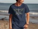 US Navy Sailor T-Shirt, Patriotic Military Tee, US Navy Veteran Gift, Eagle Anchor United States Navy Pride Shirt, Deployment Welcome Home thumbnail 4