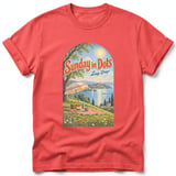 Sunday in Dots ~ Comfort Colors Premium Tee thumbnail 3