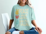 Pickleball Comfort Colors Shirt, Peace Love Pickleball, Vintage Graphic Tee Pickleball Player Gift thumbnail 12