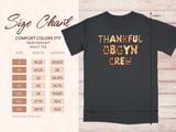 Thankful OBGYN Crew Fall Graphic Tee thumbnail 7