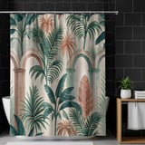 Digital Pattern, Tropical Leaves, Arches Digital Bundle, Watercolor Illustration, Digital Download, Floral Design, Palm Trees Digital thumbnail 12
