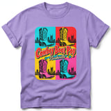 Cowboy Boot Pop ~ Comfort Colors Premium Tee thumbnail 6