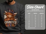 Country Cutie Highland Cow Tee thumbnail 15