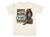 Boots and Bling Cowgirl Thing Tee thumbnail 10