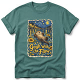 Gogh With the Flow ~ Comfort Colors Premium Tee thumbnail 8